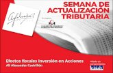 Efectos fiscales Inversión en Acciones Ali Alexander  Castrillón
