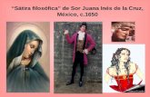 “Sátira filosófica” de Sor Juana Inés de la Cruz, México, c.1650