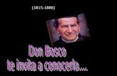 Don Bosco  te invita a conocerlo....
