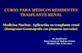 CURSO PARA MÉDICOS RESIDENTES TRASPLANTE RENAL