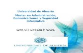 Universidad de Almería Máster en Administración, Comunicaciones y Seguridad Informática