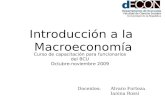 Introducción a la  Macroeconomía