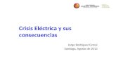 Crisis Eléctrica y sus consecuencias