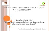 ESC.SEC. OFICIAL 0963  “ ISIDRO FABELA ALFARO ” C.C.T.  15EES1446P         TURNO MATUTINO
