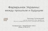 Фармрынок Украины:  между прошлым и будущим Конференция  «Фармбюджет-2011» (Киев, 27.05.10 г.)