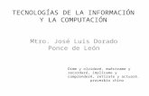 TECNOLOGÍAS DE LA INFORMACIÓN Y LA COMPUTACIÓN