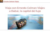 Ernesto Colman Viajes: Conoce Dubai