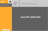 Guía PIFI 2008-2009
