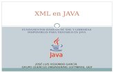 XML en JAVA