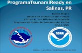 ProgramaTsunamiReady  en Salinas, PR