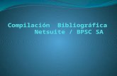 Compilación  Bibliográfica Netsuite  / BPSC SA