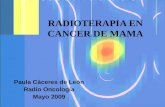 RADIOTERAPIA EN CANCER DE MAMA