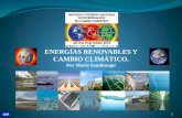 ENERGÍAS RENOVABLES Y CAMBIO CLIMÁTICO. Por Mario Sandozequi