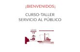 CURSO-TALLER SERVICIO AL PÚBLICO