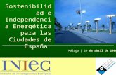 Sostenibilidad e Independencia Energética para las Ciudades de España
