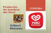 Productos  de bandera   del Perú