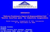 SEMINARIO “ Reforma Previsional y Seguro de Responsabilidad Civil ”