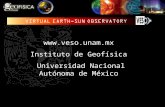 veso.unam.mx Instituto de Geofísica  Universidad Nacional Autónoma de México