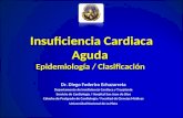 Insuficiencia Cardiaca  Aguda  Epidemiología / Clasificación