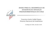 BASES PARA EL DESARROLLO DE ESTADÍSTICAS OFICIALES MEDIOAMBIENTALES EN CHILE