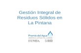 Gestión Integral de Residuos Sólidos en La Pintana
