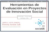 Herramientas  de Evaluación  en Proyectos de Innovación Social