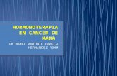 HORMONOTERAPIA EN CANCER DE MAMA