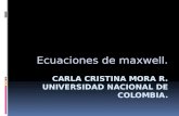 Carla cristina mora r. Universidad nacional de  colombia .