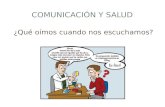 Comunicación y salud