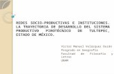 Víctor Manuel Velázquez Durán Posgrado en Geografía Facultad de Filosofía y Letras UNAM