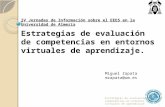 IV Jornadas de Información sobre el EEES en la Universidad de Almería