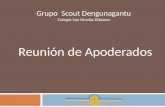 Grupo  Scout Dengunagantu Colegio San Nicolás Diácono