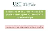 Código de ética y responsabilidad jurídica en el ejercicio profesional del kinesiólogo
