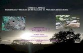 CAMBIO CLIMATICO  INCIDENCIAS Y MEDIDAS DE MITIGACION EN PROCESOS EDUCATIVOS.