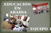 EDUCACIÓN EN  ARABIA SAUDITA