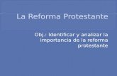 La  Reforma Protestante