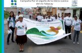 Campaña  Por el orgullo de la micro cuenca  del  río  Tabacay Avances  2013