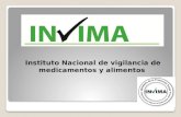 Instituto Nacional de vigilancia de     medicamentos y alimentos