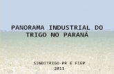 PANORAMA INDUSTRIAL DO TRIGO NO PARANÁ
