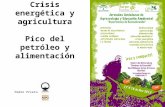 Crisis energética y agricultura Pico del petróleo y alimentación