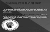FUNCIONES BANCO DE LA REPUBLICA