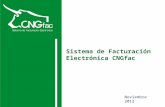 Sistema de Facturación Electrónica  CNGfac