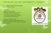 PROYECTO:  LECTURA, SENTIMIENTO Y CORAZON Colegio  Carlos Monsiváis  CCT.  21PPR1115W
