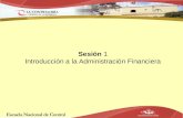 Sesión  1 Introducción a la Administración Financiera