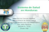 Sistema de Sal ud  en Honduras