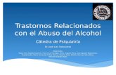 Trastornos Relacionados con el Abuso del Alcohol