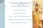 UNIVERSIDAD AUTÓNOMA DE CHIAPAS FACULTAD DE HUMANIDADES CAMPUS VI LICENCIATURA EN PEDAGOGÍA