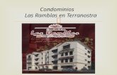 Condominios  Las Ramblas en Terranostra