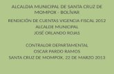 ALCALDIA MUNICIPAL DE SANTA CRUZ DE MOMPOX - BOLÍVAR