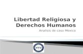 Libertad Religiosa y Derechos Humanos